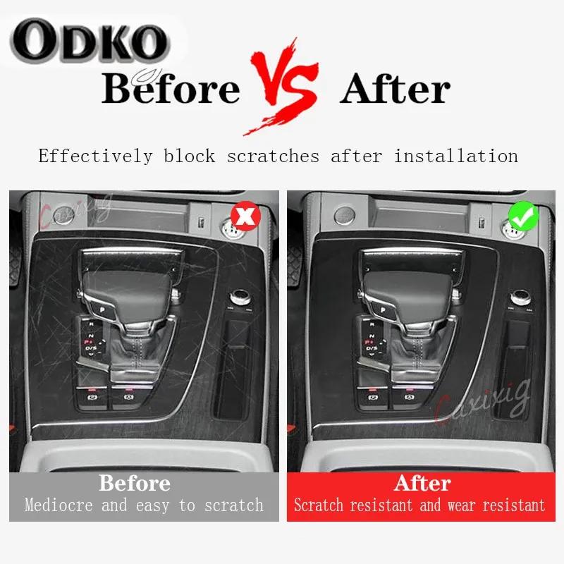 For Mercedes Benz EQE  Center console shift screen TPU protective film Scratch proof film Auto interior Sticker Accessories