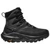 HOKA ONE ONE Kaha 2 Anti-Slip Wear-Resistant High-Top Trekking Shoes Women's Black Sneakers 1155195-BBLC