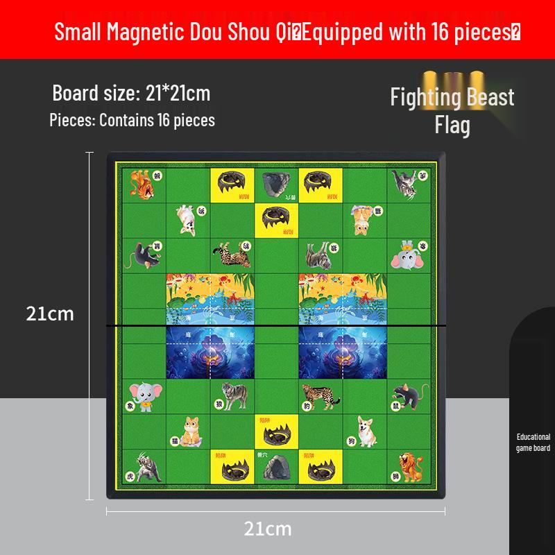 Magnetic Foldable Aeroplane Chess Game for Kids - Educational Parent-Child Toy