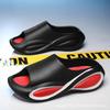 Spring couple one-word drag thick-soled non-slip and wear-resistant casual and lightweight outer wear cool slippers