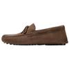 Limited Edition Vintage Round Toe Leather Casual Loafers Men Loafers Brown 2693520700