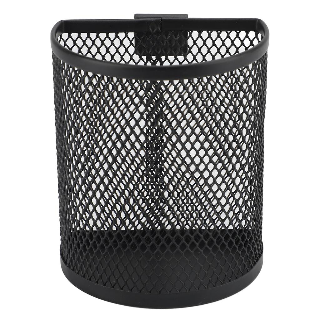 Metall-Stifthalter mit Haken Große Kapazität Aufhängbare Netz-Metall-Stiftbecher Schreibtisch-Organizer für Büro Scho