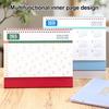 2026 Desk Calendar Retro Style Thick Paper Time Management Planner Home Office School Daily Schedule Planner