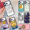 Funny Sun Moon Phone Case For Apple iPhone 17 Air 16E 15 14 Plus 13 12 11 Pro Max Mini Funda Cover
