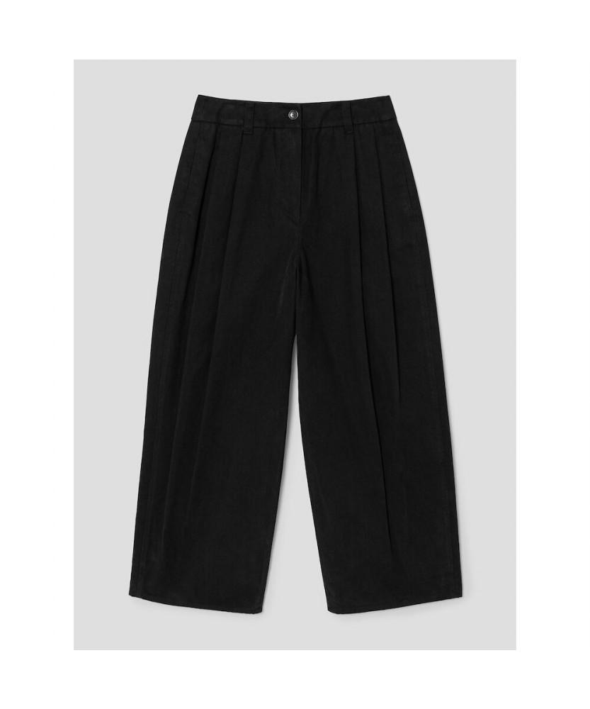 Diaepeocheo Over Tuck Pants Black (Ta5X21A015)