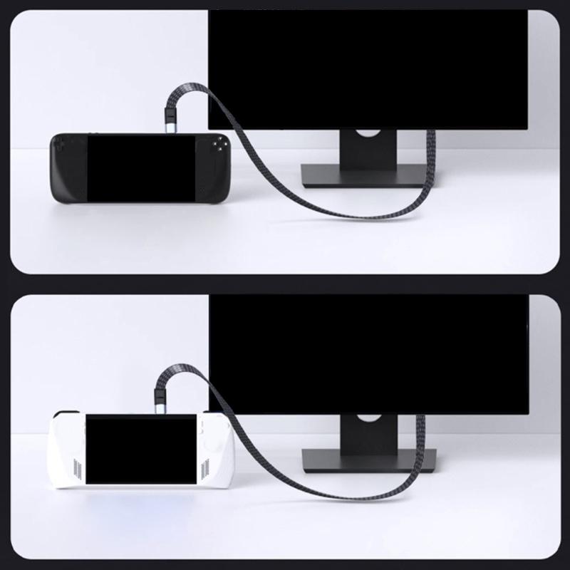 PD240W Fast Charging Line USB C to Type C Cable Quick Charging Right Angle Wire 90 Degree Data Cable