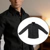 1 Miniature Long-sleeved Shirt, Figure Top, Model with Button Placket for Doll Collection,