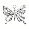 4pcs Stainless Steel Sweet Butterfly Accessories DIY Handmade Jewelry Necklace Butterfly Decoration Accessories