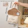 Detachable Hanging Tissue Bag Cloud-shaped Car Tissue Holder Cute Portable Tissue Cover  Outdoor