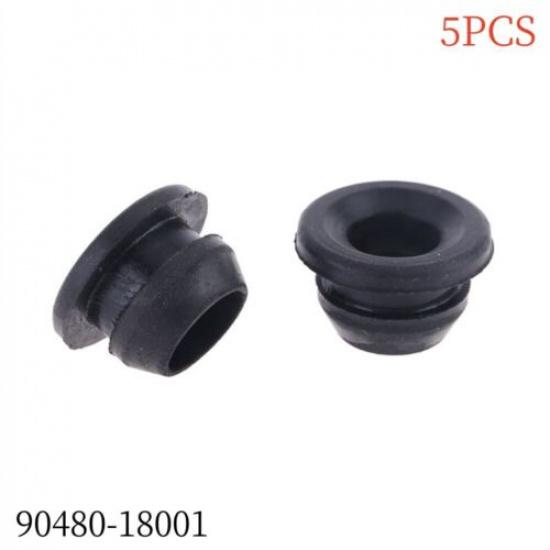 5pcs PCV Valve Grommet Seal For Toyota Corolla 1993-1997 1.6L 1.8L 90480-18001