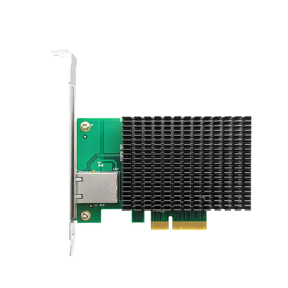 

Мережева карта 10 Gigabit LAN PCI Express x4 з радіатором низькопрофільна SD-PE410GL2-B