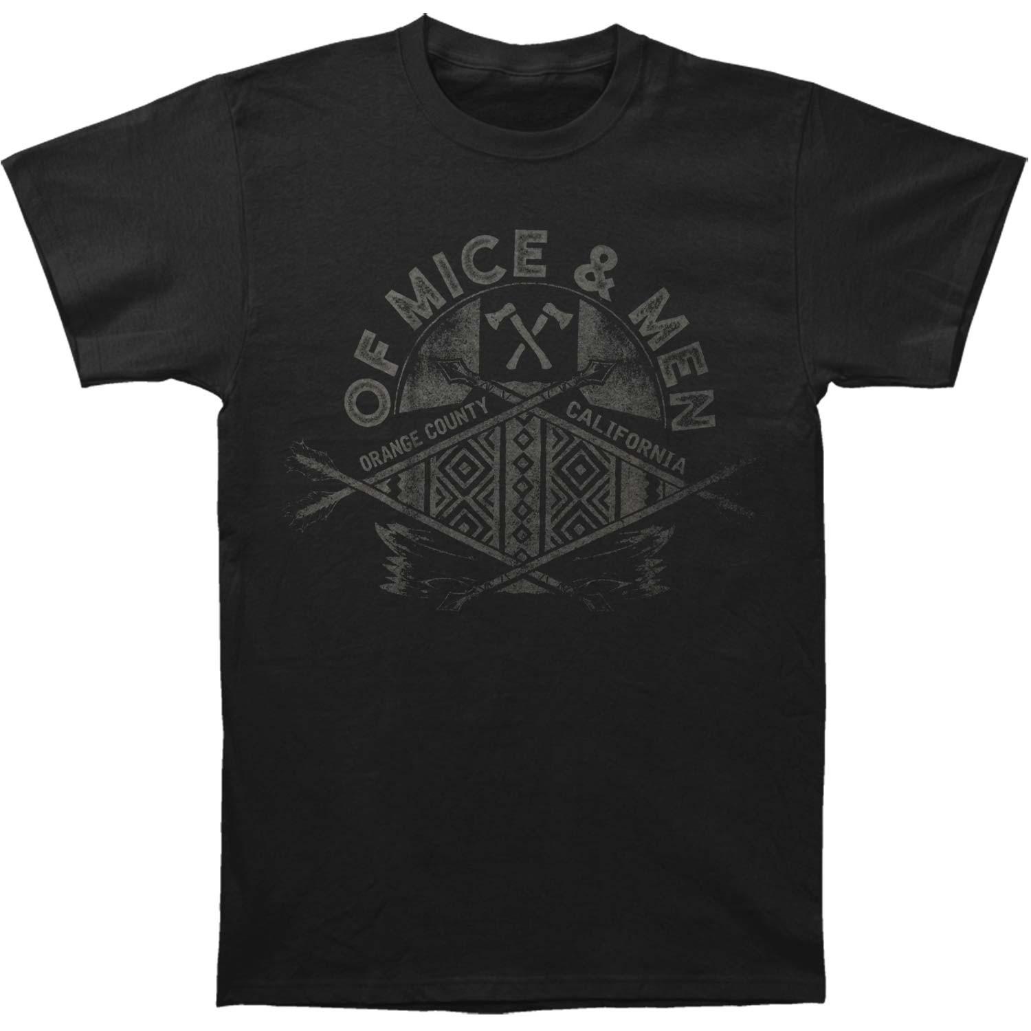 

Men s Of Mice Men Orange County T-Shirt Mens Womens Tees Top Black M
