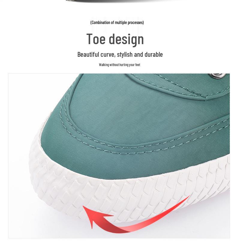 2026 Spring Men's Breathable Canvas Slip-On Shoes - Trendy, Fashionable, Classic Low-Tops