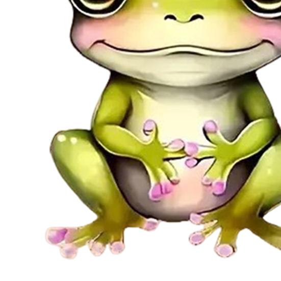 Frog Pendant Dangle Earrings 2D Acrylic Frog Pendant Earrings Cartoon