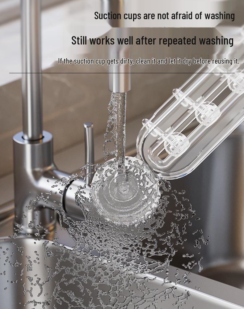 Wall-Mounted Kitchen Organizer: No-Punch Hooks, Spoon & Spatula Rack, Knife Holder Shelf