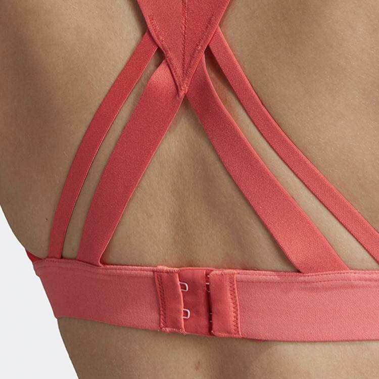 Adidas Drst Cup Size Medium Intensity Fitness Training Sports Bra Women underwear Bright-Red DT2762