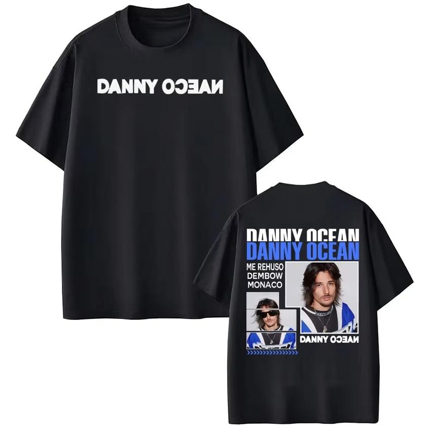 

Rapper Danny Ocean Album 2026 Tour Graphic T-shirt Men Women Hip-hop T-shirt Summer pure Cotton Gothic Punk Casual Streetwear... 5XL різнокольоровий