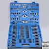 Metric M3-M12 Tap and Die Set for Manual Thread Repair & Automotive Use