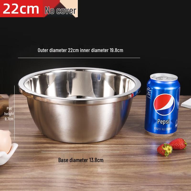 Naiduo Stainless Steel Multipurpose Kitchen Bowl