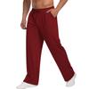 Men's Sweatpants with Drawstring and Elastic Waistband for Everyday Wear