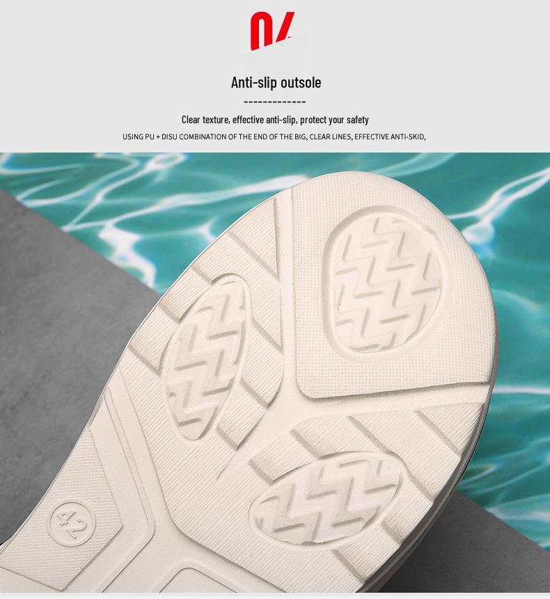 Herren Trendige EVA Sommersandalen: Step-On-Comfort Hausschuhe für drinnen und draußen