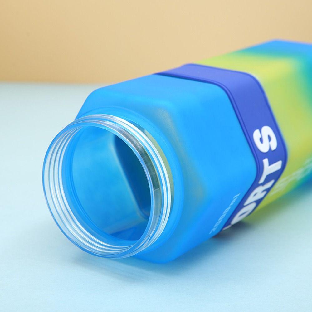 Three Piece Set Leak Proof Colorful Cup Large Capacity Fitness Sports Kettle  Travel