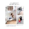 Hanger Rack Bag Storage Rack Tower Black Storage School Bag Rack Yamazaki Jitsugyo Hook Hanging Space Saving Living Storage Small Items Storage Slim