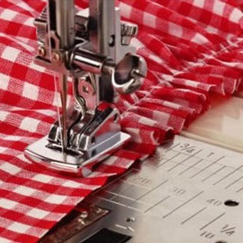 Hot 1Pcs Sliver Rolled Hem Curling Presser Foot For Sewing Machine Janome Sewing Accessories Hot Sale