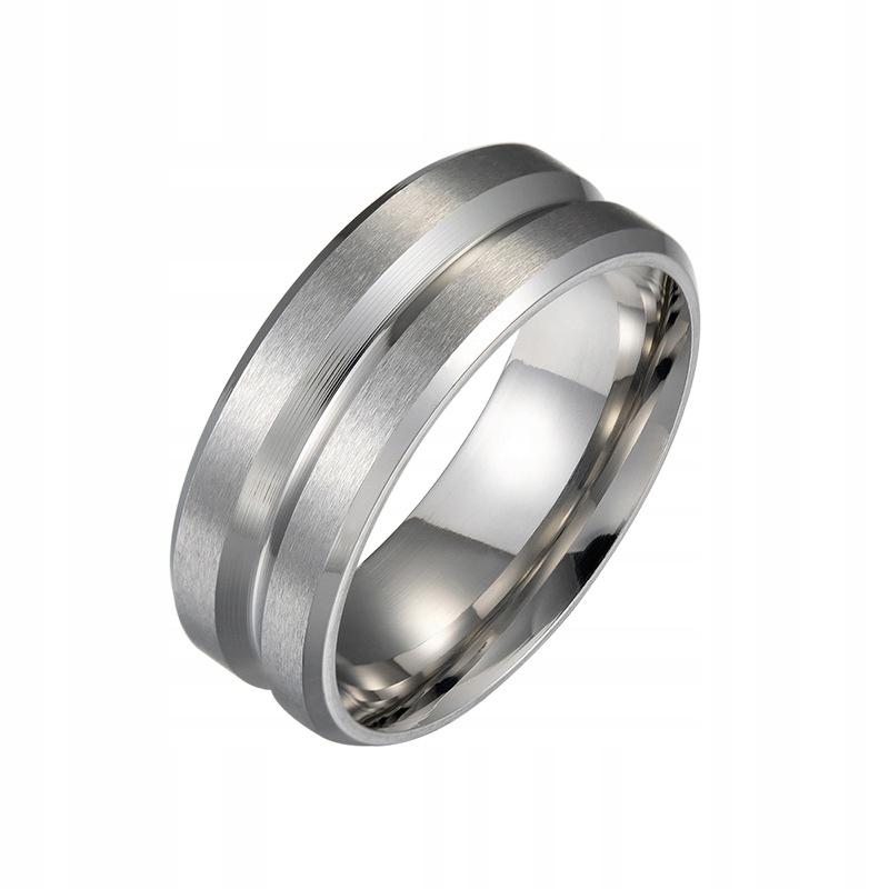 Ehering Silber Stahl Schmuck 316L Größe 25 Eu25 Us11