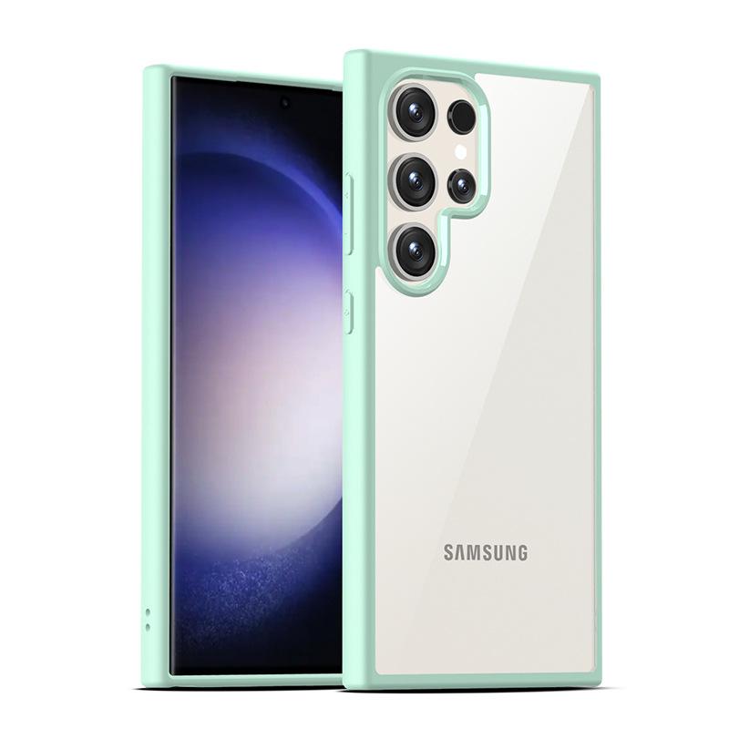 Suitable for Samsung S24 Mobile Phone Case Transparent Anti Fall S24pro Protective Case New S24ultra