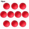 10PCS Portable with Copper Ring Foam Floating Ball Buoyancy 20mm-30mm Buoyancy Balls Hard Yellow /Red Freshwater