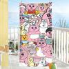 Cartoon cute O-Opanchu U-Usagi Towel Drying Bath Towel Applicable To Light Swimming Camping Yoga Beach Out