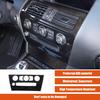 Gossy Black Center Air Outlet Frame Trim Cover For BMW 6 Series E63 E64 2004-09