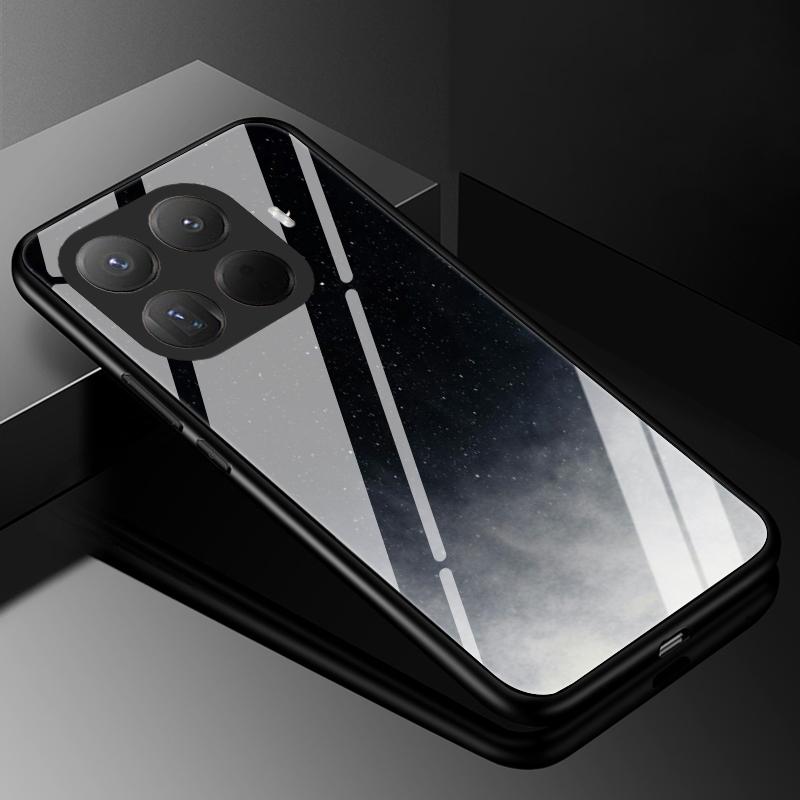 Tempered Glass Phone Case For Xiaomi 15T Pro 5G Cover Luxury Hard PC Fundas Back Bumper For Xiaomi 15T 15TPro  Mi 15TPro Coque