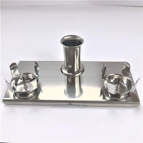 This Durable, Durable, Stainless Steel Incense and Candle Holder Set Is Perfect for Graveside or Graveside Use. It's a Must-have for Any Graveyard, an