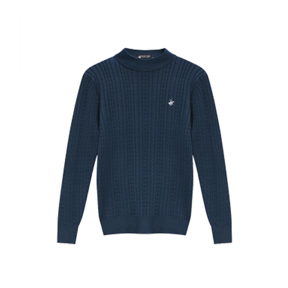 BHPOLOCLUB Men'S & Women'S Cable Knit Mock Neck Knit (Select 1 Of 5) Tk152