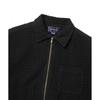 Thisisneverthat Damaged Denim Zip S S Shirt Black