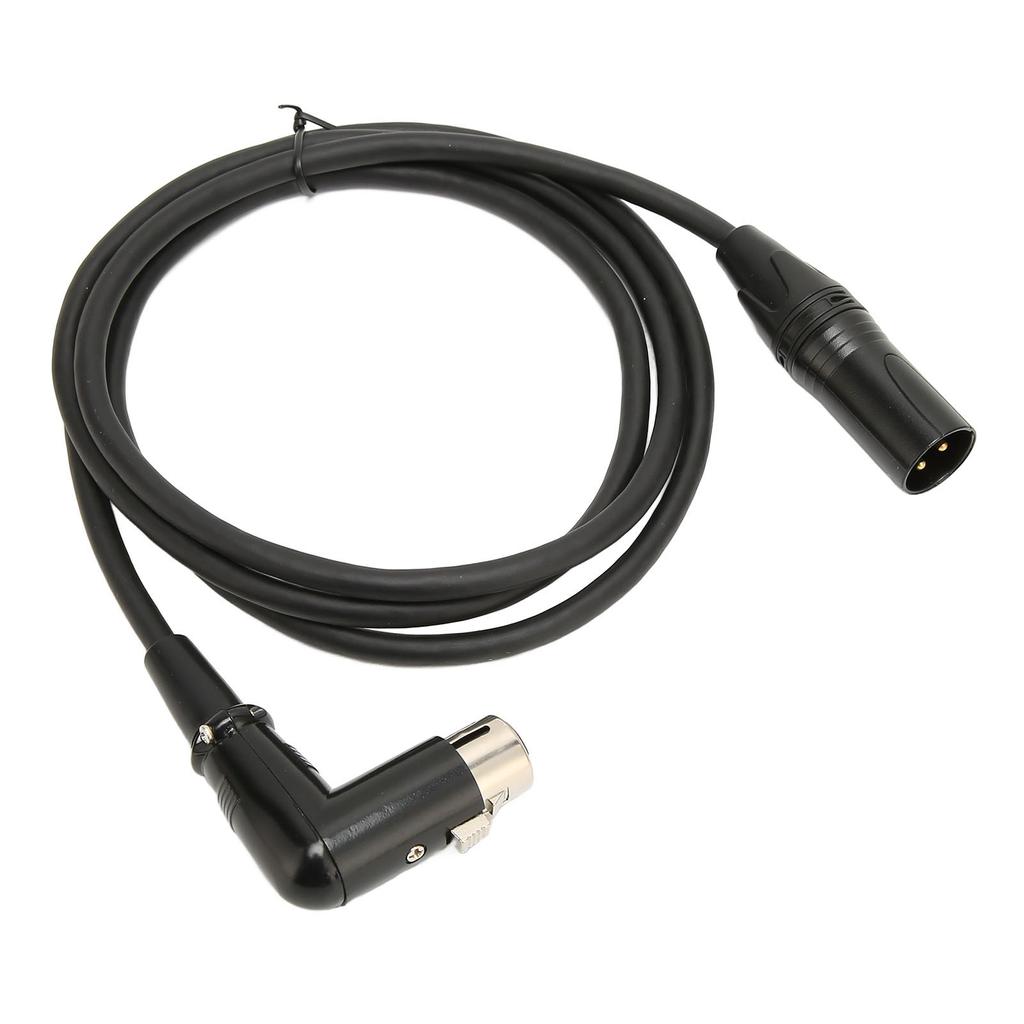 XLR Male To Female Microphone Cable 3 Pin Straight Male To Right Angle Female Plug XLR Microphone