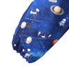 BUNTER Smock IM CANDY-STIL (120-130 cm) Future Planet Exploration und Raumschiff 2er Set Jungen Coole Kinder Langarm Kittel Kindergarten Schürze für