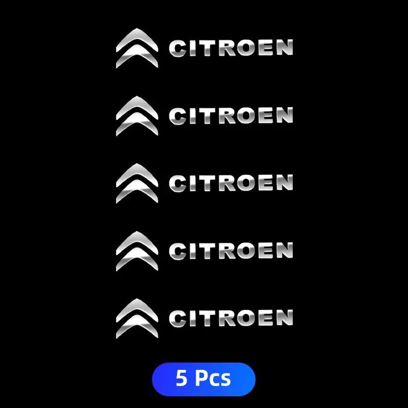 2/5/10 Pezzi Logo Auto 3D Adesivi Metallici Accessori Decorativi per Citroen Xsara Picasso Berlingo C1 C2 C3 VTS C4 Saxo C5 C6 C8