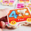 Montessori Wooden Letter Alphabet Snail Puzzle Learn ABC Teach Pazzle Interlocking Puzle Animasl Toys for Kids 4 Years Dld Girls