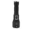 LED Flashlight Super Bright Double Switch Anti Slip Waterproof Type C USB Charging Flashlight for Outdoor Camping