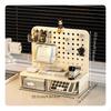 Desktop Drawer Organizer, MultiFunctional Pen Holder, Stackable Storage Box, Office, Home, Student