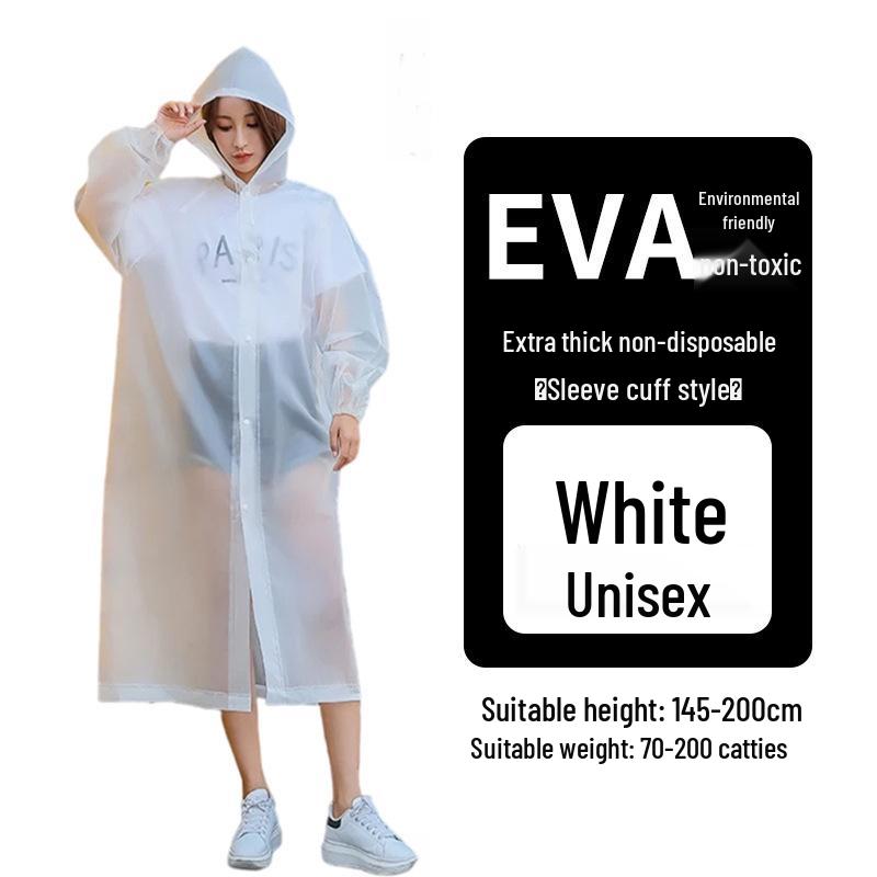 Capa de Chuva Descartável para Crianças e Adultos para Uso Escolar e ao Ar Livre - Macacão com Capuz, Leve para Meninos e Meninas
