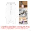 Cat Recovery Suit for After Spay Pet Physiological Clothes Skin Breathable Pajama Outfits