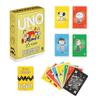 Mattel Games UNO Canvas Peanuts Game, Party Supplies, 112 Cards, 2-10 Players, Ages 7 and Up, Yellow, JFP04