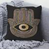 Blue Lucky Eyes Office Cushion Pillowcase Car Cushion Cover45X45CM Lumbar Pillowcase Sofa Pillowcover
