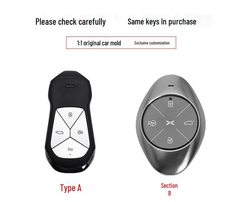 

Special Metal Key Shell for Xpeng P5, G3i, and P7 High-End 2022 Models