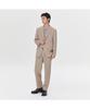 Keoseuuteommellou Beige Regular Fit Twill Setup Pants Cwpam26402Bex