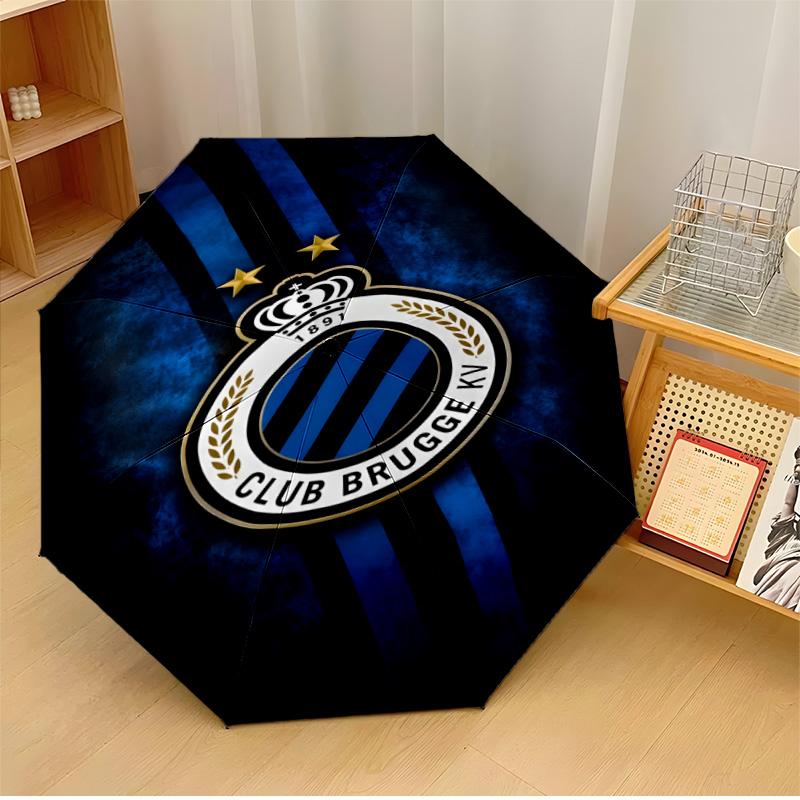 Club Brugge KV Printed umbrella lightweight for travel camping and leisure a musthave for family holidays and birthday gifts